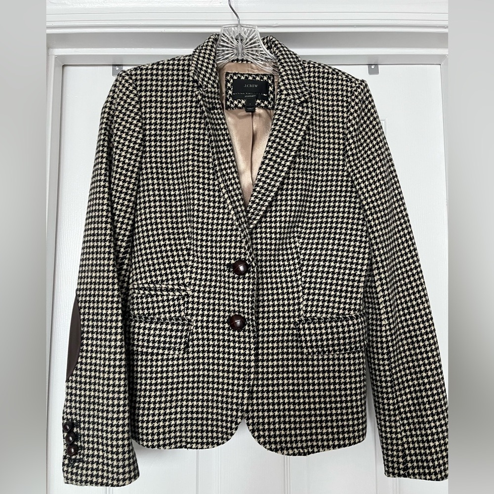 J.Crew Schoolboy Blazer Houndstooth S4